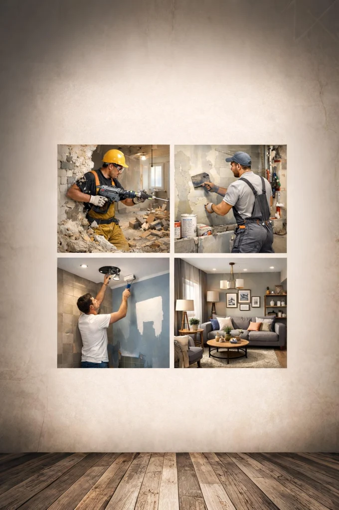 Полный цикл работ.